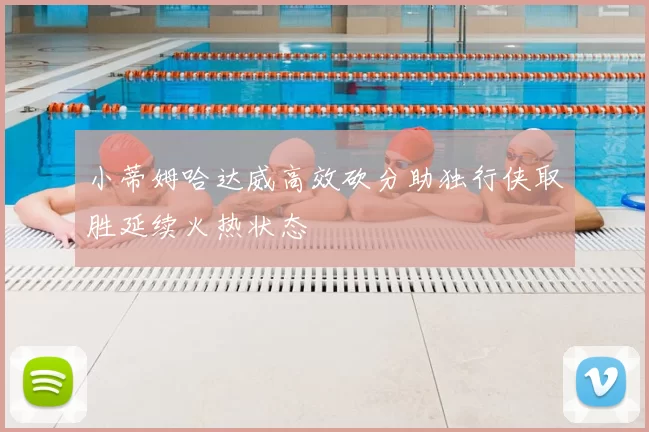 小蒂姆哈达威高效砍分助独行侠取胜延续火热状态